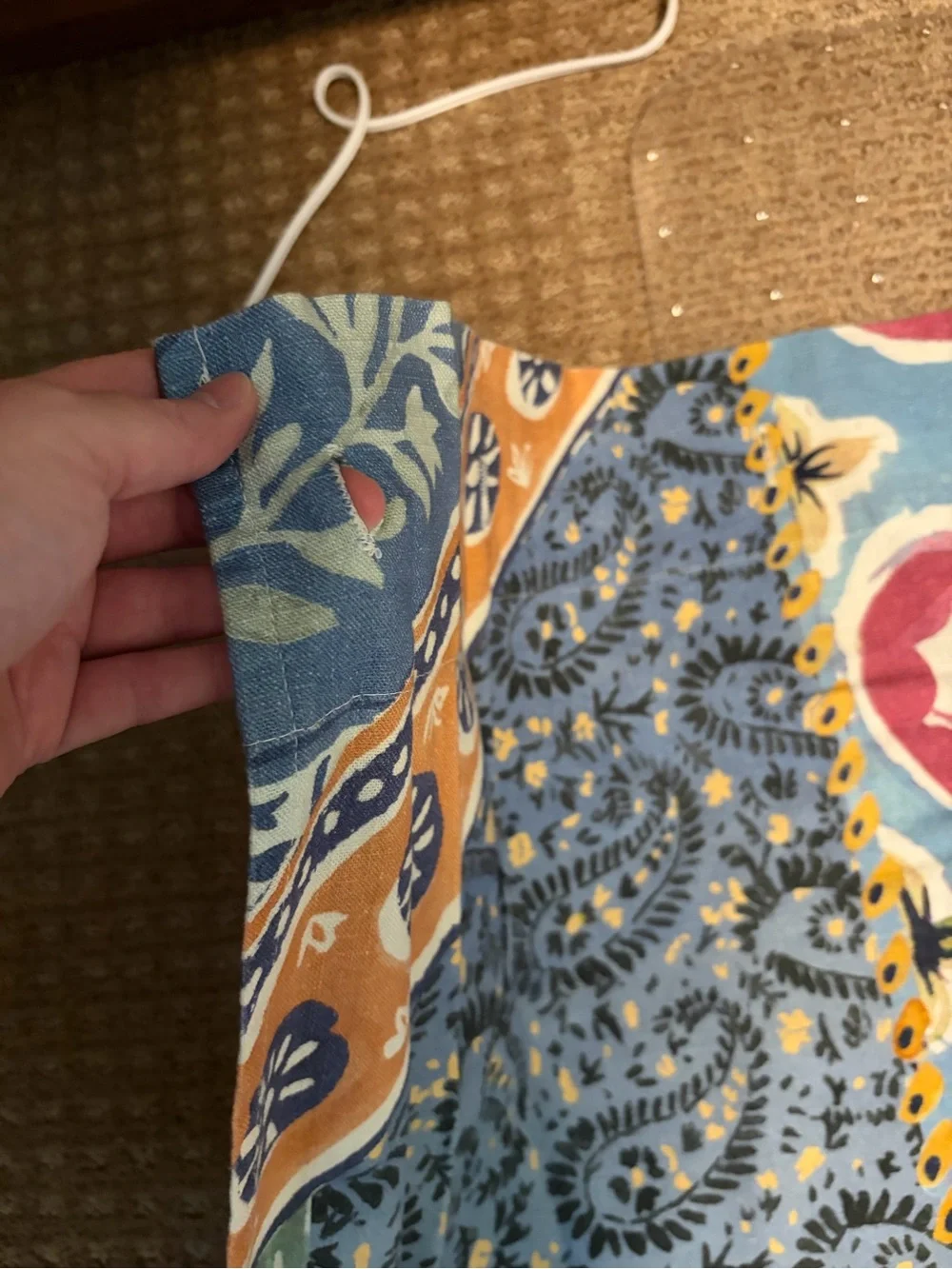 Anthropologie shower curtain